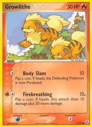 Growlithe 055/92 - Legend Maker