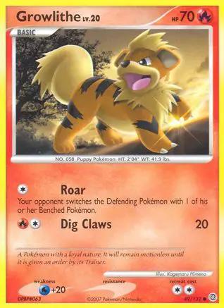 Growlithe 089/132 - Secret Wonders Reverse Holofoil