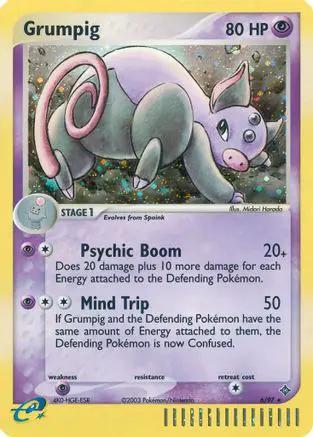 Grumpig 006/97 - Dragon Reverse Holofoil