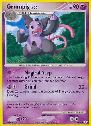 Grumpig 056/146 - Legends Awakened Reverse Holofoil