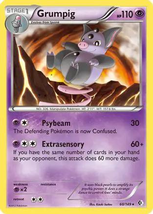 Grumpig 060/149 - Boundaries Crossed Reverse Holofoil
