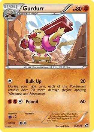 Gurdurr 060/114 - Black and White Reverse Holofoil