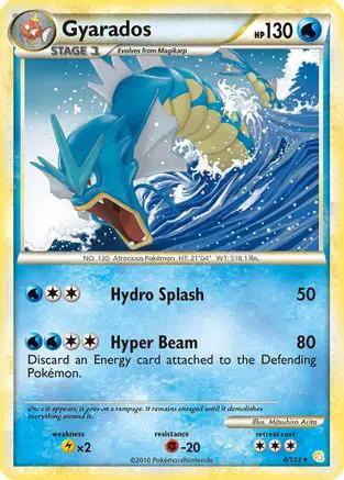 Gyarados 004/123 - HeartGold SoulSilver Reverse Holofoil