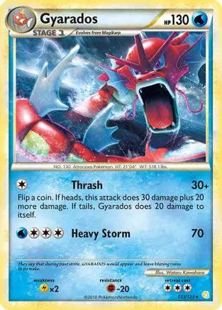 Gyarados (Red) 123/123 - HeartGold SoulSilver Reverse Holofoil