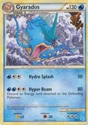 Gyarados (#Non-Holo) 020 - HGSS Trainer Kit Gyarados & Raichu