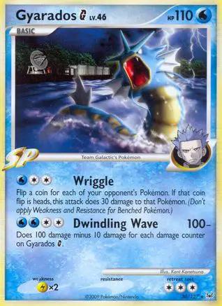 Gyarados G 030/127 - Platinum Reverse Holofoil