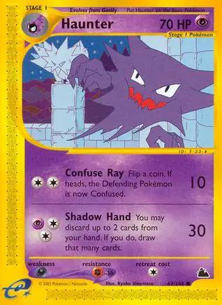 Haunter 063/144 - Skyridge Reverse Holofoil