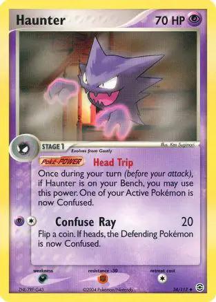 Haunter 034/112 - FireRed & LeafGreen Reverse Holofoil