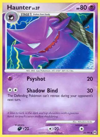 Haunter 042/99 - Arceus Reverse Holofoil