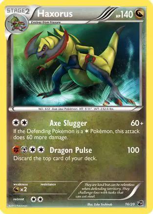 Haxorus 016/20 - Dragon Vault Holofoil