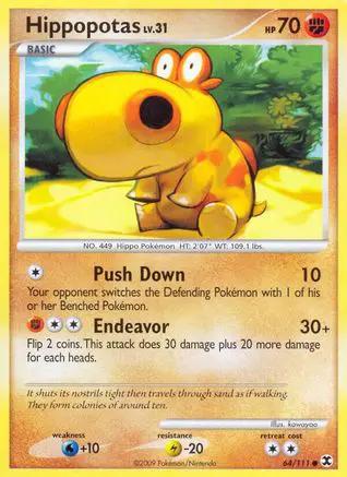 Hippopotas 064/111 - Rising Rivals Reverse Holofoil