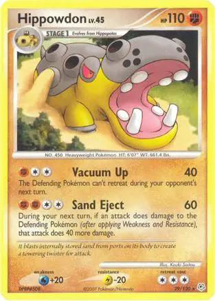 Hippowdon 029/130 - Diamond and Pearl Reverse Holofoil