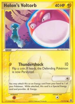 Holon's Voltorb 071/113 - Delta Species