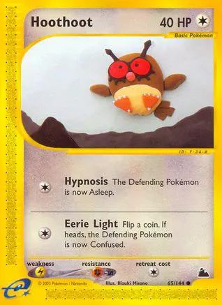 Hoothoot 065/144 - Skyridge Reverse Holofoil