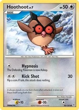 Hoothoot 085/130 - Diamond and Pearl Reverse Holofoil