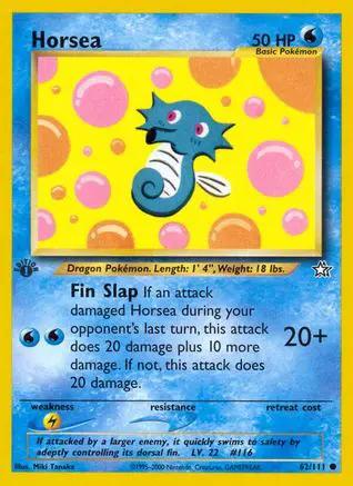 Horsea 062/111 - Neo Genesis 1st Edition