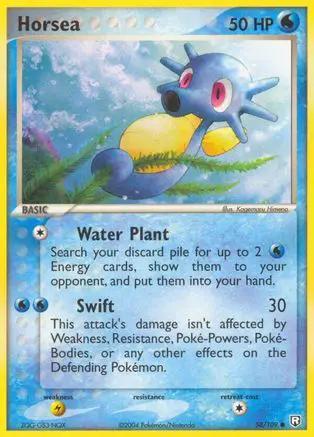 Horsea 058/109 - Team Rocket Returns Reverse Holofoil