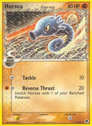 Horsea (Delta Species) 031/101 - Dragon Frontiers