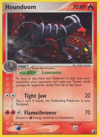 Houndoom 007/115 - Unseen Forces Holofoil
