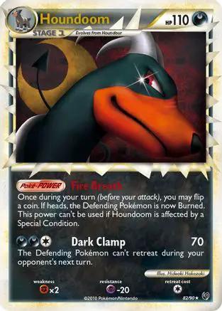 Houndoom (Prime) 082/90 - Undaunted Holofoil