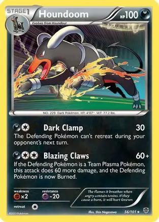 Houndoom 056/101 - Plasma Blast Holofoil