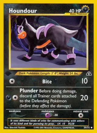 Houndour 039/75 - Neo Discovery 1st Edition