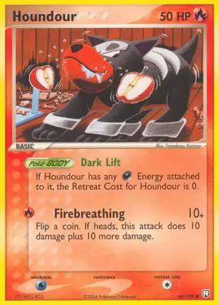 Houndour 060/109 - Team Rocket Returns Reverse Holofoil