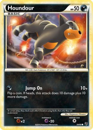 Houndour 054/90 - Undaunted