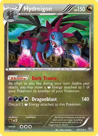 Hydreigon 097/124 - Dragons Exalted Reverse Holofoil