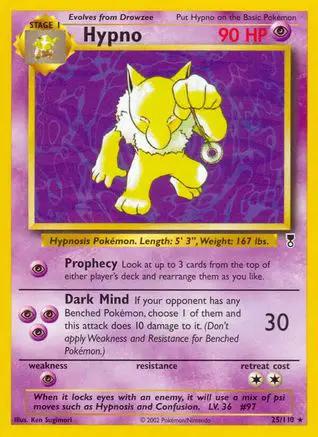 Hypno 025/110 - Legendary Collection Reverse Holofoil