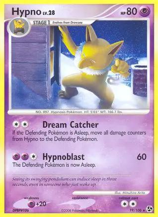 Hypno 019/106 - Great Encounters Reverse Holofoil