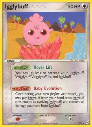 Igglybuff 021/100 - Crystal Guardians Reverse Holofoil