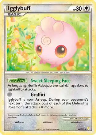 Igglybuff 044/123 - HeartGold SoulSilver Reverse Holofoil