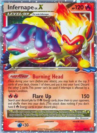 Infernape LV.X DP10/56 - Diamond and Pearl Promos Holofoil