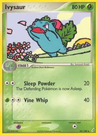 Ivysaur 034/100 - Crystal Guardians