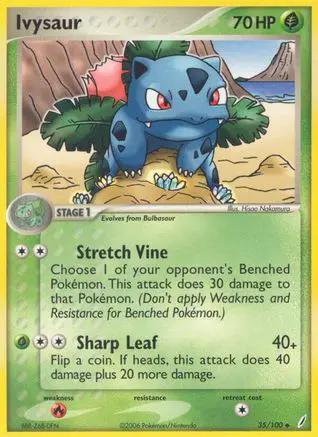Ivysaur 035/100 - Crystal Guardians Reverse Holofoil