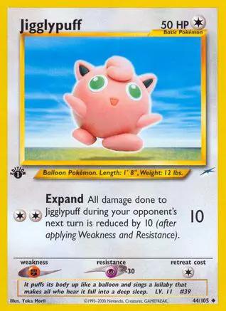 Jigglypuff 044/105 - Neo Destiny 1st Edition