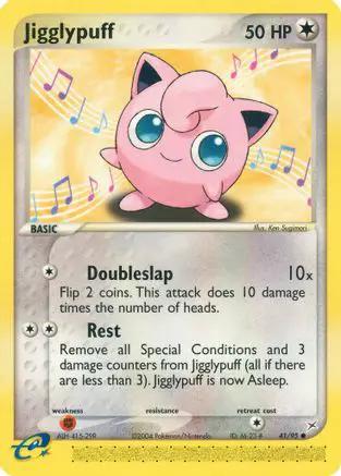 Jigglypuff 041/95 - Team Magma vs Team Aqua Reverse Holofoil