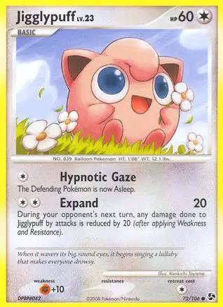 Jigglypuff 072/106 - Great Encounters Reverse Holofoil
