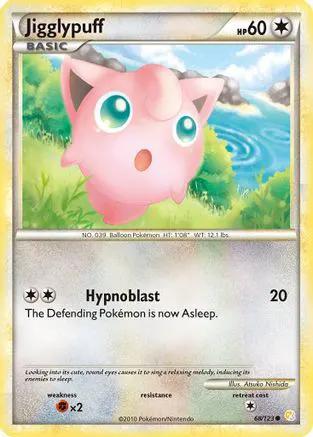 Jigglypuff 068/123 - HeartGold SoulSilver Reverse Holofoil
