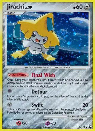 Jirachi 007/111 - Rising Rivals Holofoil
