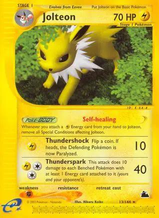 Jolteon 013/144 - Skyridge Reverse Holofoil