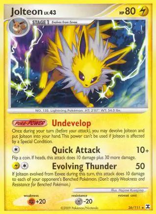 Jolteon 026/111 - Rising Rivals Reverse Holofoil