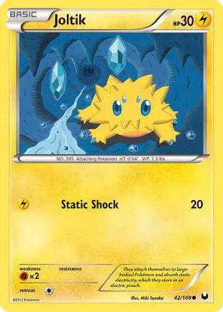 Joltik 042/108 - Dark Explorers Reverse Holofoil