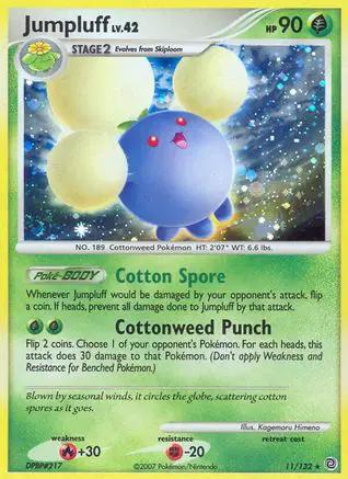 Jumpluff 011/132 - Secret Wonders Reverse Holofoil