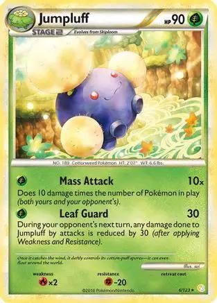 Jumpluff 006/123 - HeartGold SoulSilver Holofoil