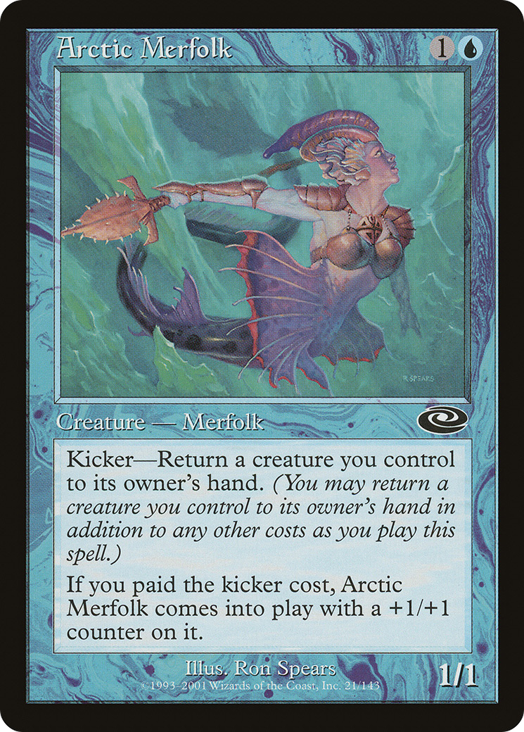 Arctic Merfolk (PLS-021) - Planeshift