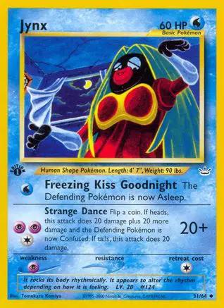Jynx 031/64 - Neo Revelation 1st Edition