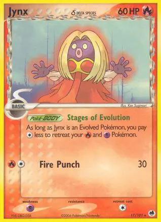 Jynx (Delta Species) 017/101 - Dragon Frontiers