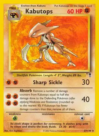 Kabutops 027/110 - Legendary Collection